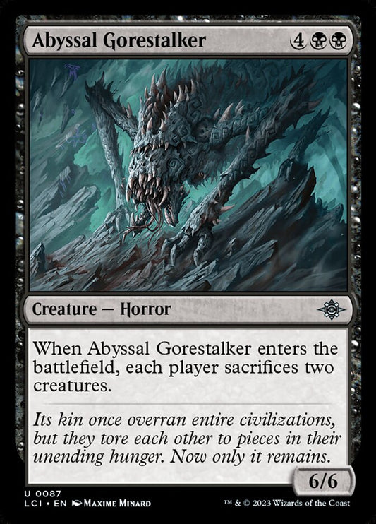 Abyssal Gorestalker [The Lost Caverns of Ixalan] (87)