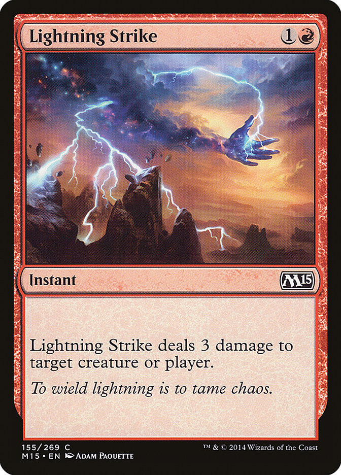 Lightning Strike [Magic 2015] (155)