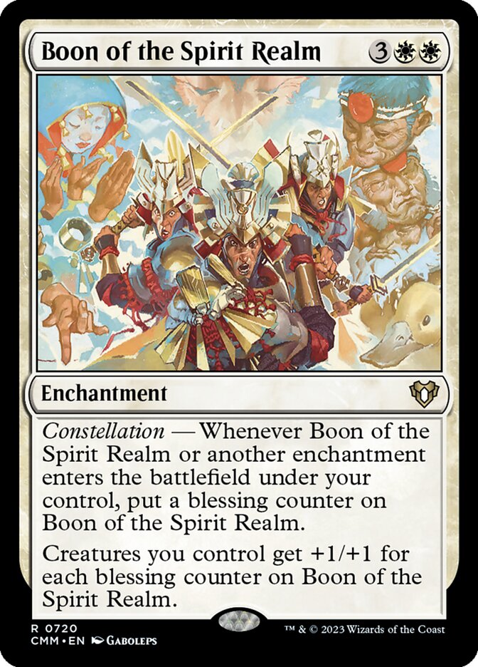 Boon of the Spirit Realm [Commander Masters] (720)