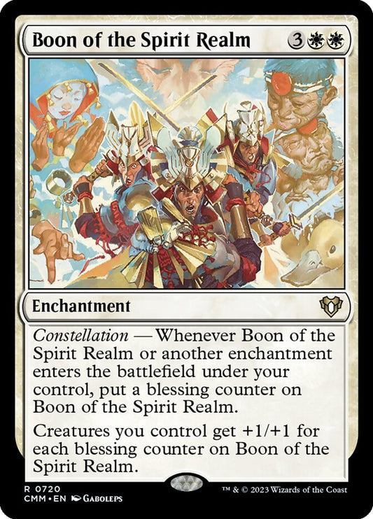 Boon of the Spirit Realm [Commander Masters] (720)