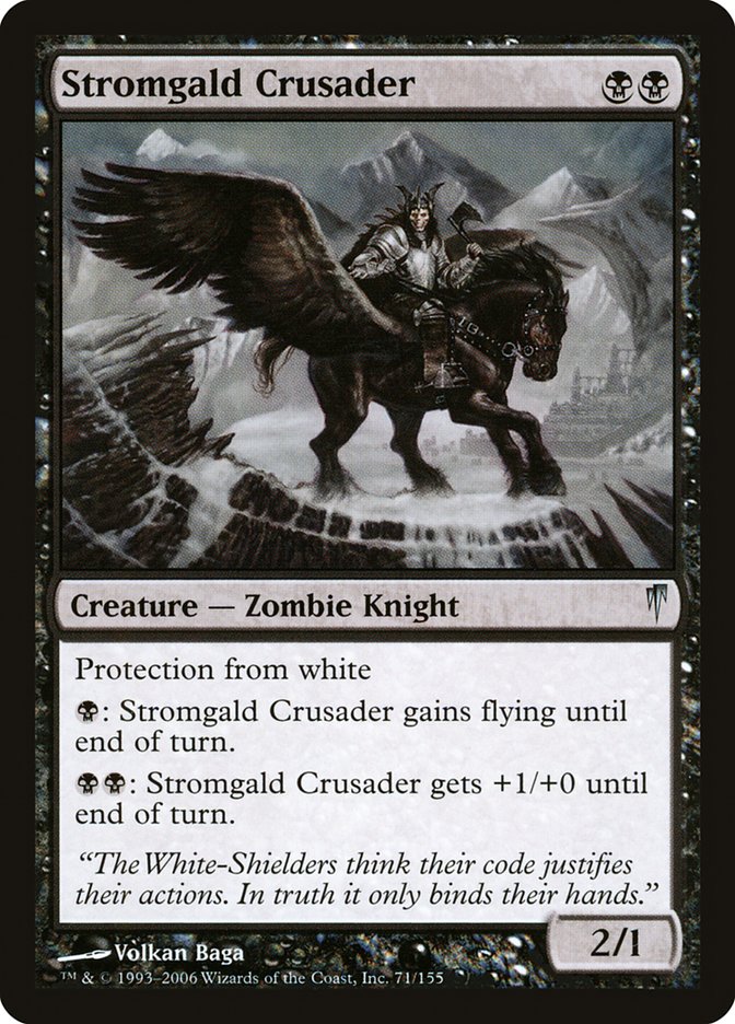 Stromgald Crusader [Coldsnap] (71)