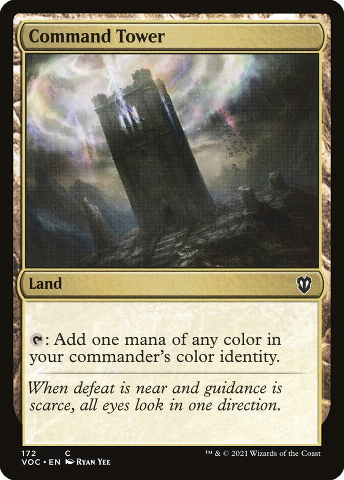 Command Tower [Crimson Vow Commander] (172)
