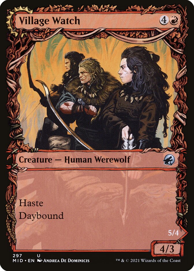 Village Watch [Innistrad: Midnight Hunt] (297)