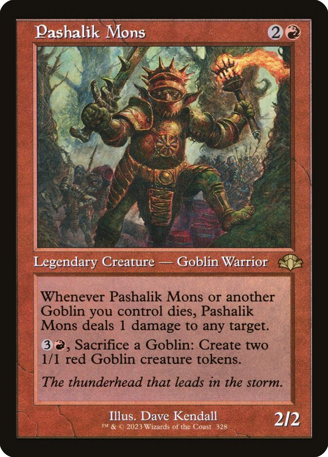 Pashalik Mons [Dominaria Remastered] (328)