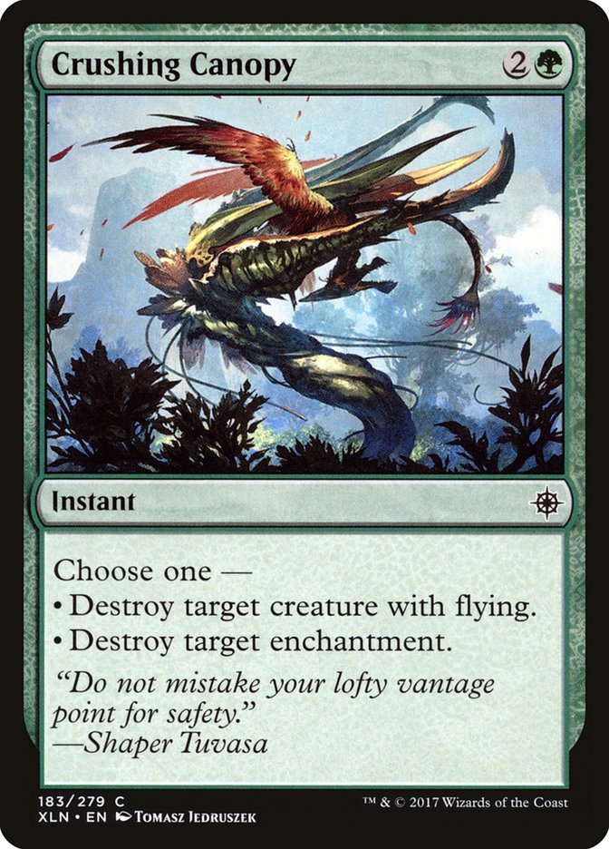 Crushing Canopy [Ixalan] (183)