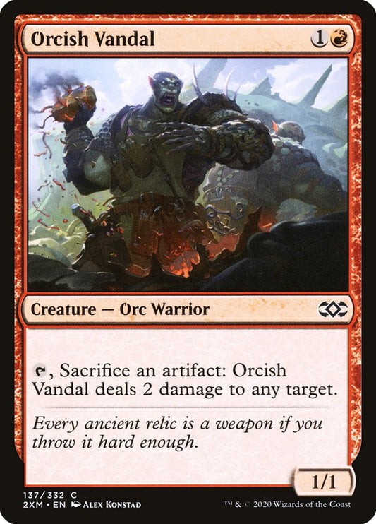 Orcish Vandal [Double Masters] (137)
