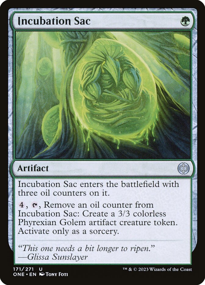 Incubation Sac [Phyrexia: All Will Be One] (171)