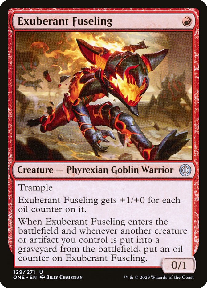 Exuberant Fuseling [Phyrexia: All Will Be One] (129)