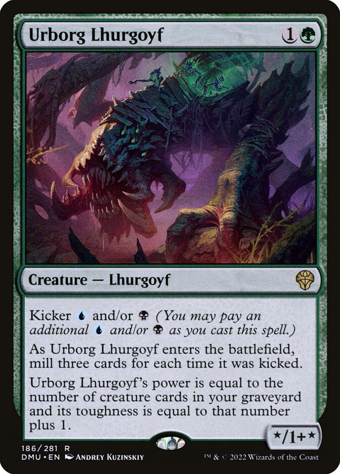 Urborg Lhurgoyf [Dominaria United] (186)