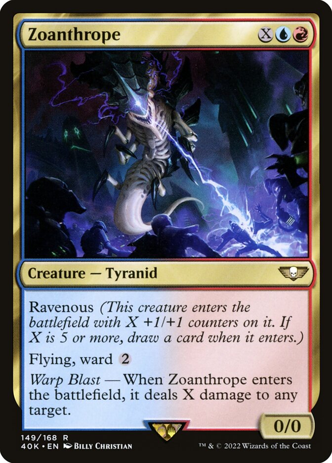 Zoanthrope [Warhammer 40,000 Commander] (149)