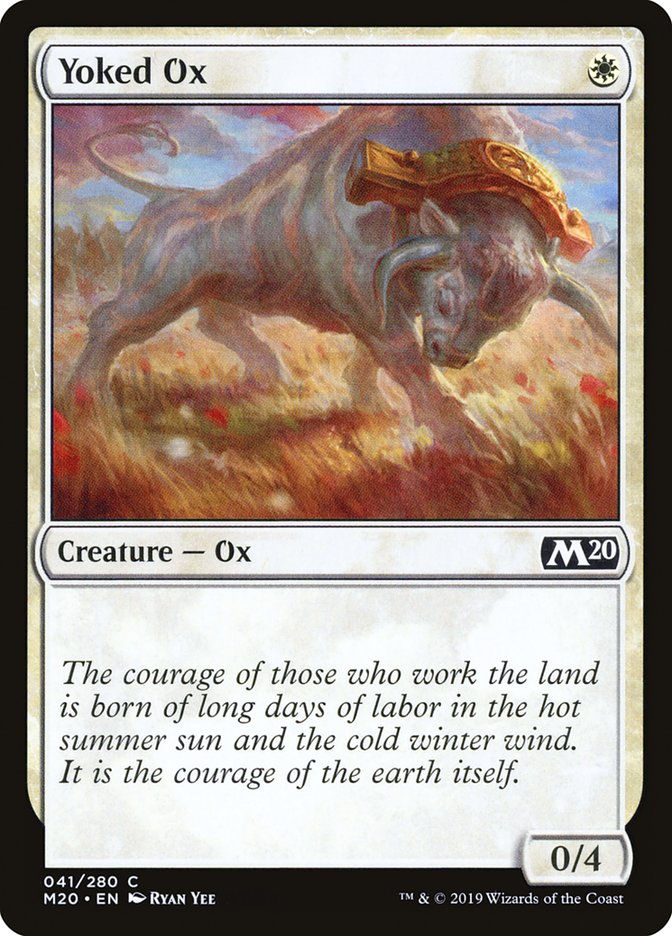 Yoked Ox [Core Set 2020] (41)