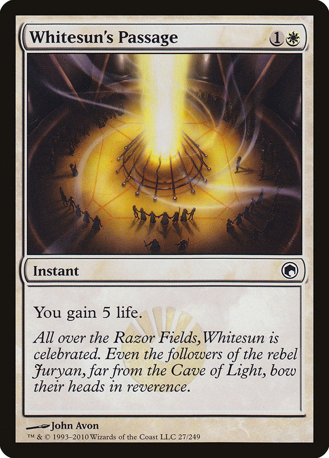 Whitesun's Passage [Scars of Mirrodin] (27)