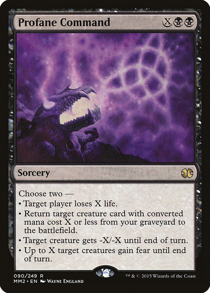Profane Command [Modern Masters 2015] (90)
