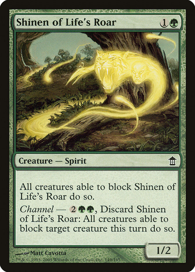 Shinen of Life's Roar [Saviors of Kamigawa] (149)