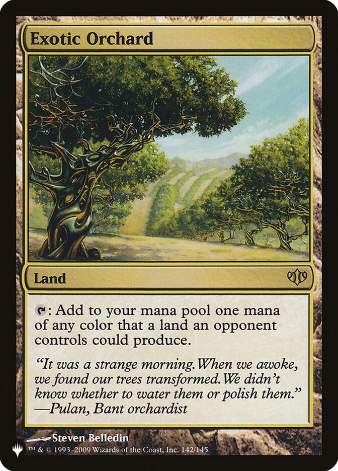 Exotic Orchard [The List] (CON-142)