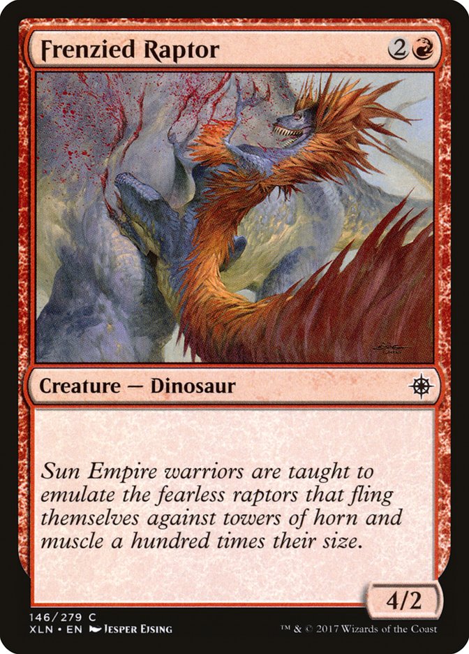 Frenzied Raptor [Ixalan] (146)