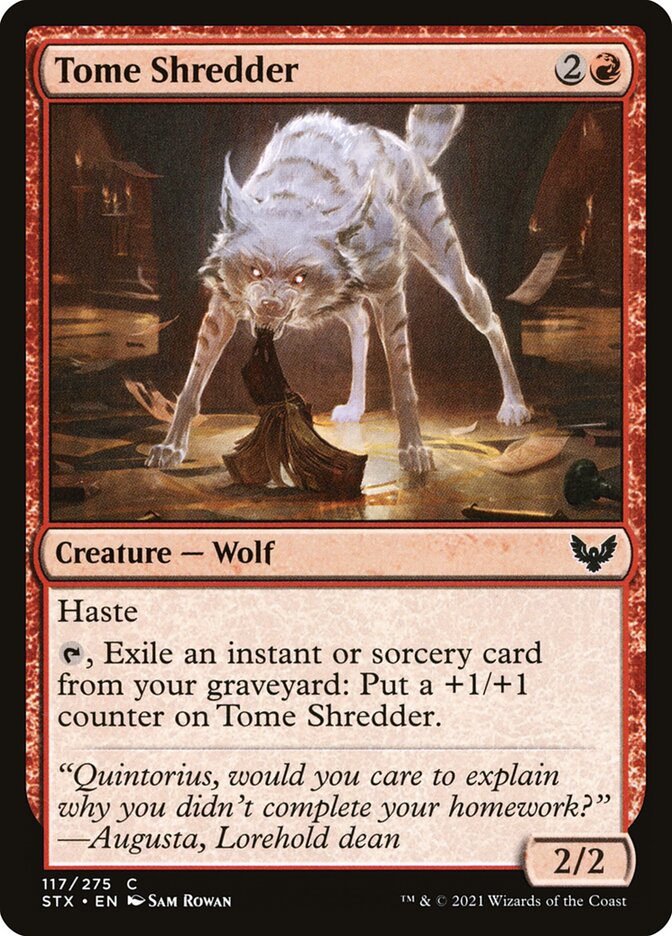 Tome Shredder [Strixhaven: School of Mages] (117)