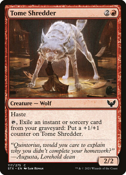 Tome Shredder [Strixhaven: School of Mages] (117)