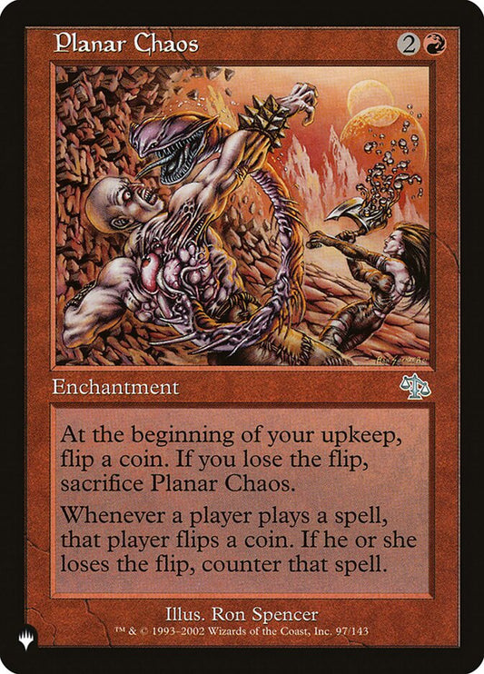 Planar Chaos [The List] (JUD-97)