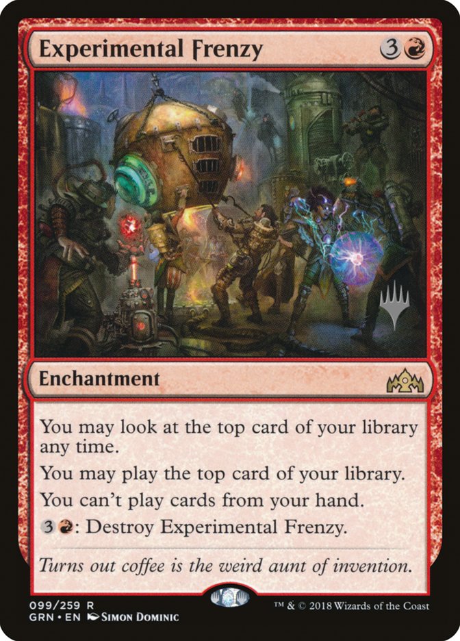 Experimental Frenzy [Guilds of Ravnica Promos] (99p)