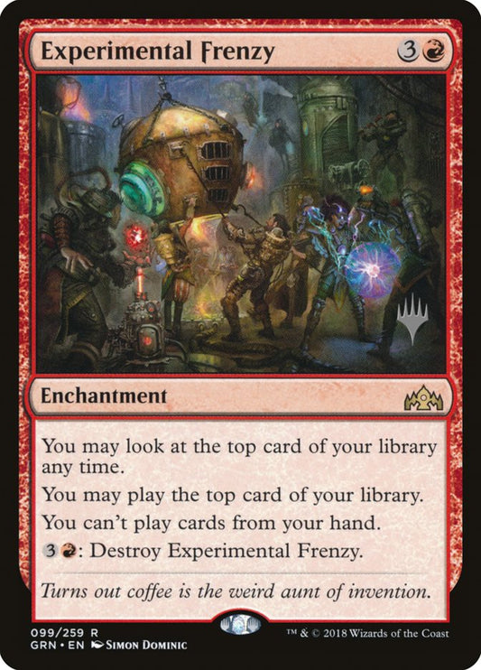 Experimental Frenzy [Guilds of Ravnica Promos] (99p)