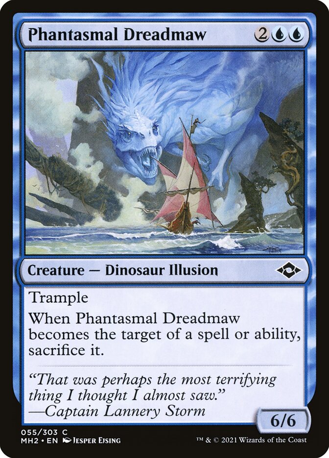 Phantasmal Dreadmaw [Modern Horizons 2] (55)