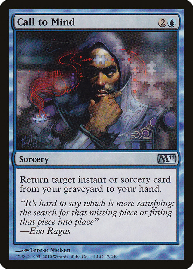 Call to Mind [Magic 2011] (47)