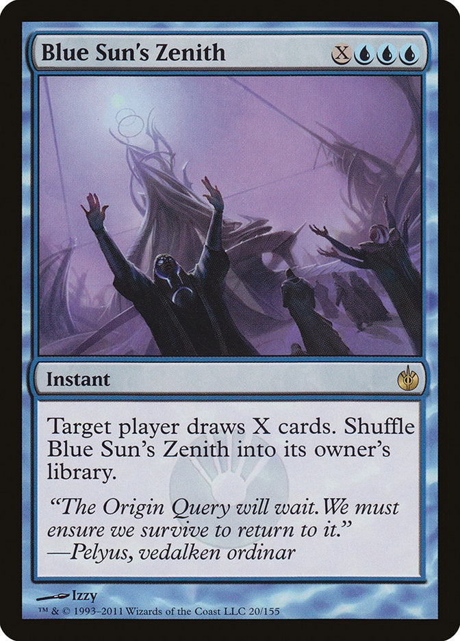 Blue Sun's Zenith [Mirrodin Besieged] (20)