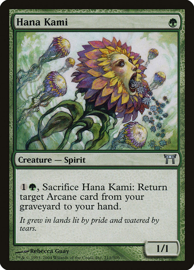 Hana Kami [Champions of Kamigawa] (211)
