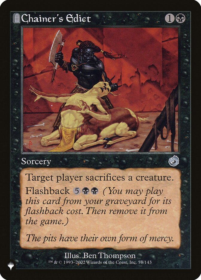 Chainer's Edict [The List] (TOR-57)