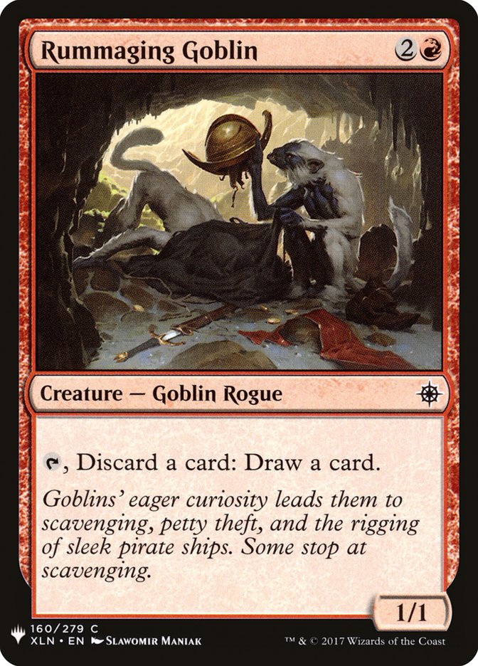 Rummaging Goblin [The List] (XLN-160)