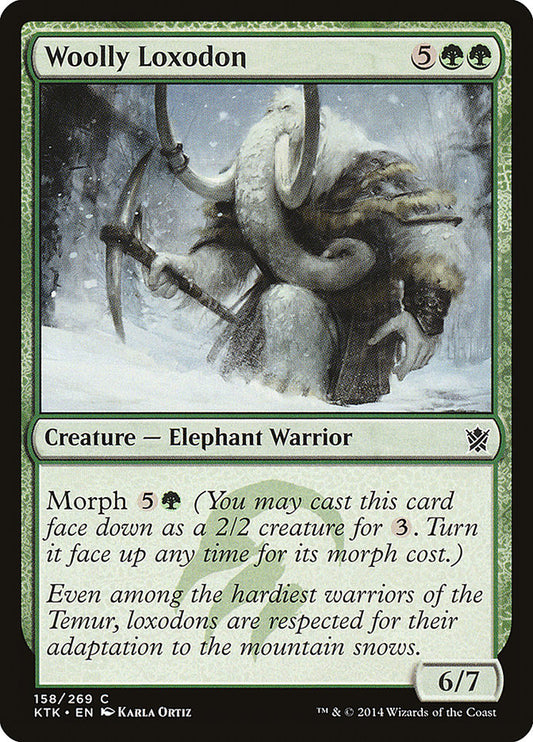 Woolly Loxodon [Khans of Tarkir] (158)