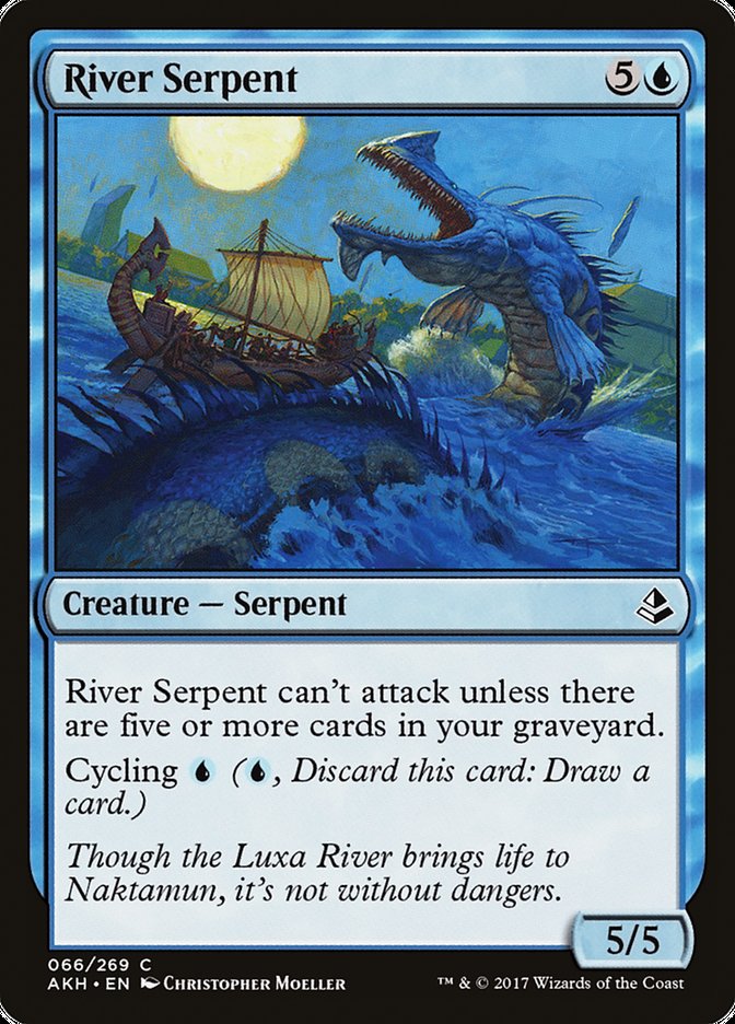 River Serpent [Amonkhet] (66)