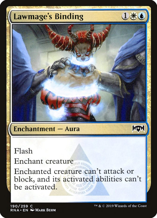 Lawmage's Binding [Ravnica Allegiance] (190)