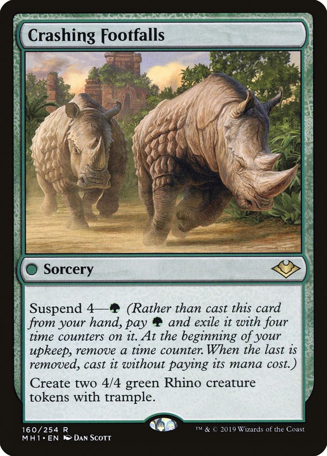 Crashing Footfalls [Modern Horizons] (160)