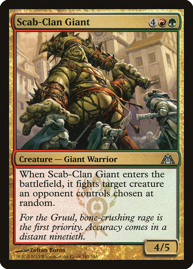 Scab-Clan Giant [Dragon's Maze] (101)