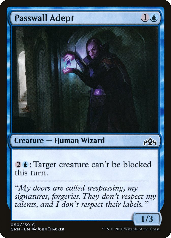 Passwall Adept [Guilds of Ravnica] (50)