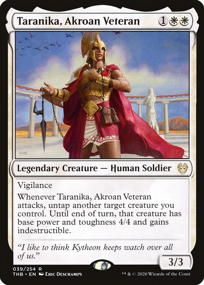 Taranika, Akroan Veteran [Theros Beyond Death] (39)