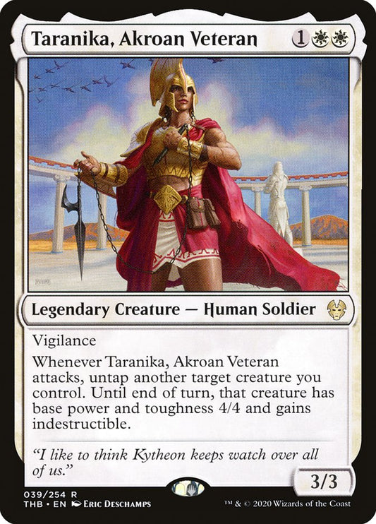 Taranika, Akroan Veteran [Theros Beyond Death] (39)