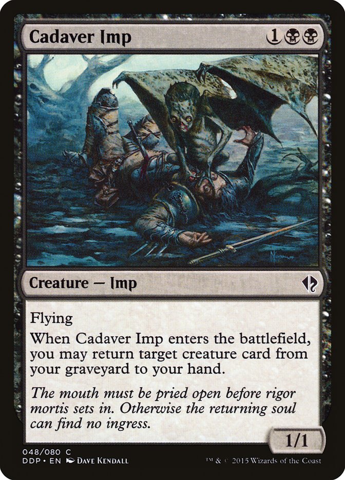 Cadaver Imp [Duel Decks: Zendikar vs. Eldrazi] (48)