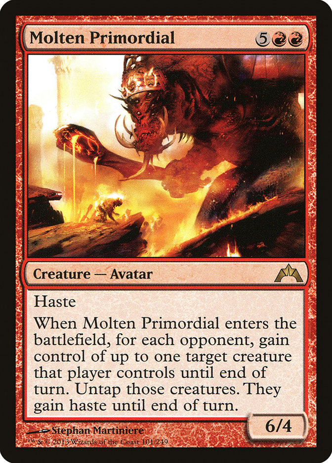 Molten Primordial [Gatecrash] (101)
