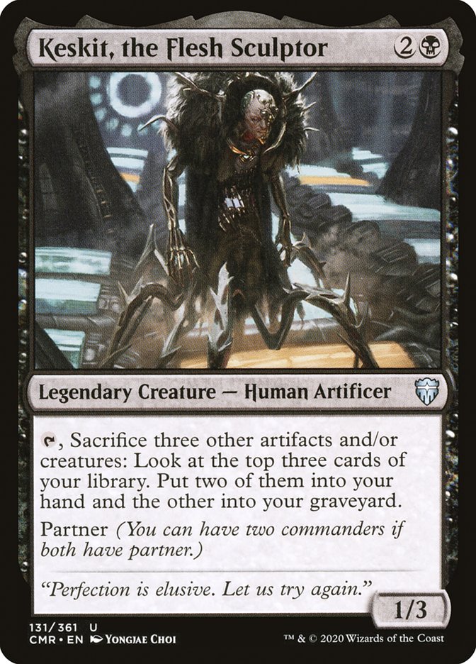 Keskit, the Flesh Sculptor [Commander Legends] (131)