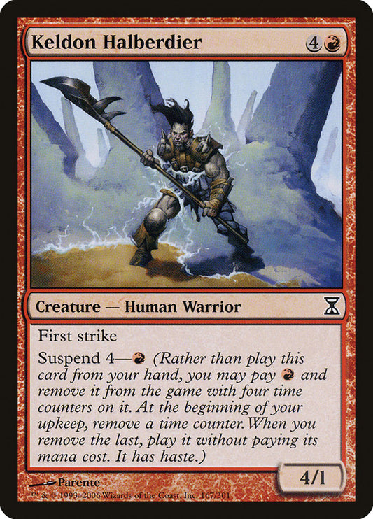 Keldon Halberdier [Time Spiral] (167)