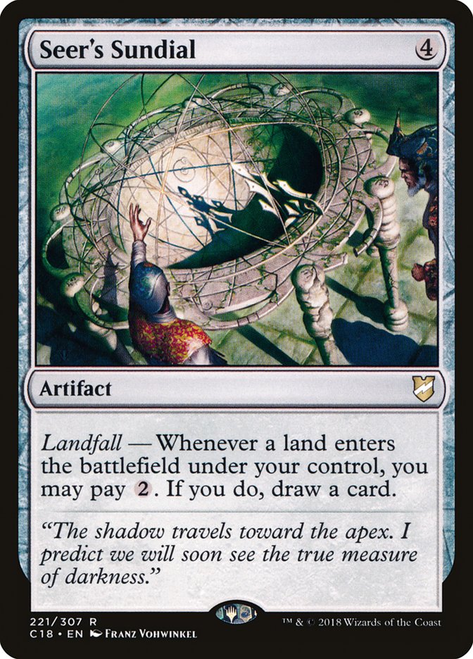 Seer's Sundial [Commander 2018] (221)