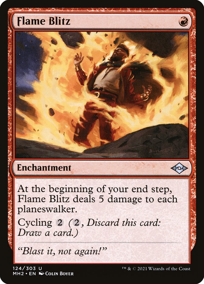 Flame Blitz [Modern Horizons 2] (124)