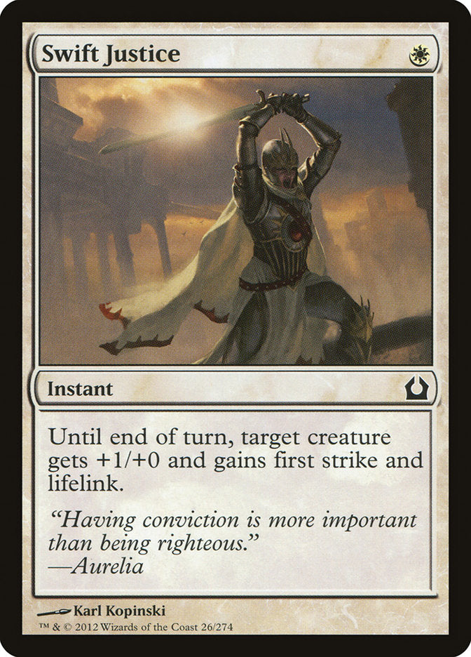 Swift Justice [Return to Ravnica] (26)