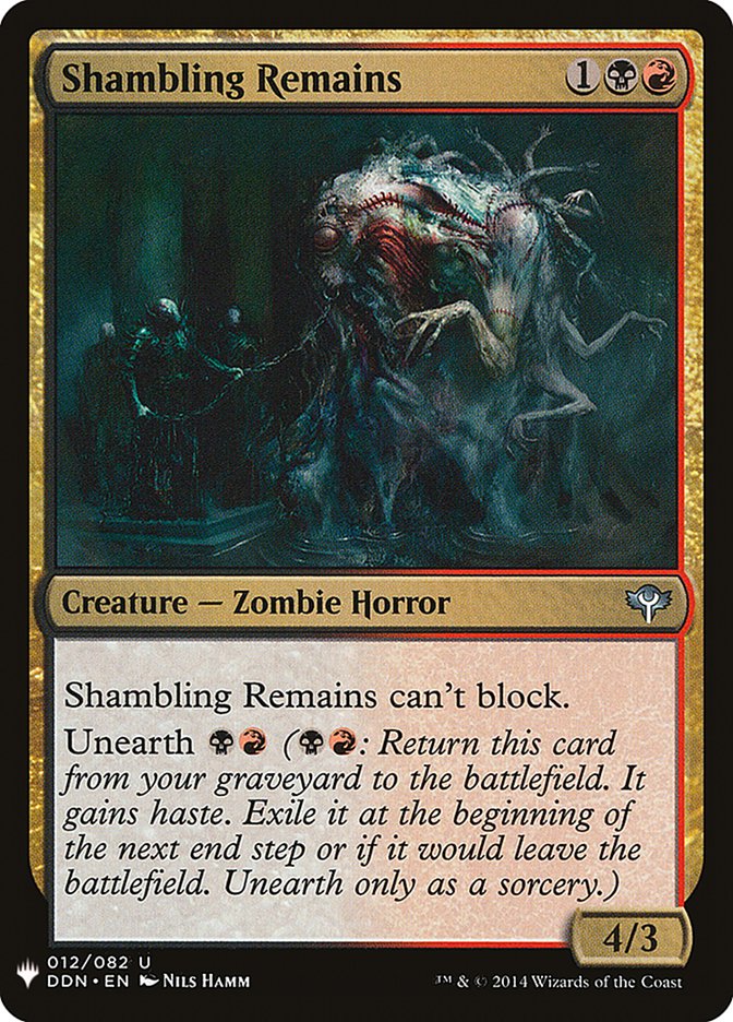 Shambling Remains [The List] (DDN-12)