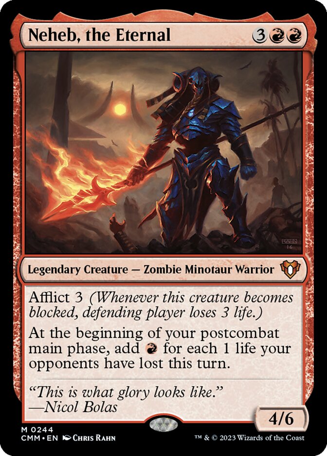 Neheb, the Eternal [Commander Masters] (244)