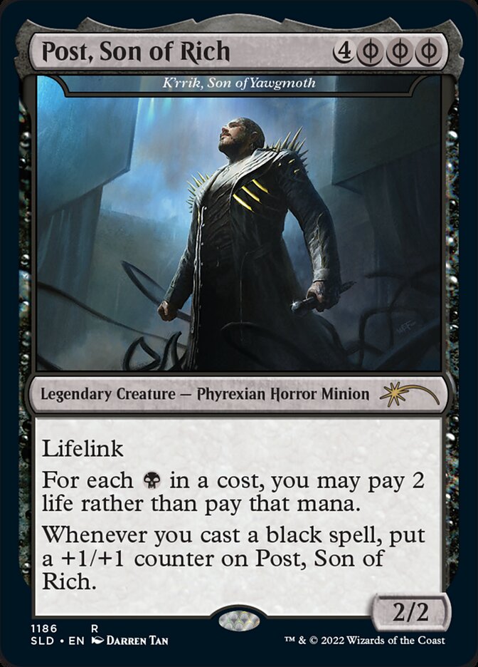 K'rrik, Son of Yawgmoth [Secret Lair Drop] (1186)