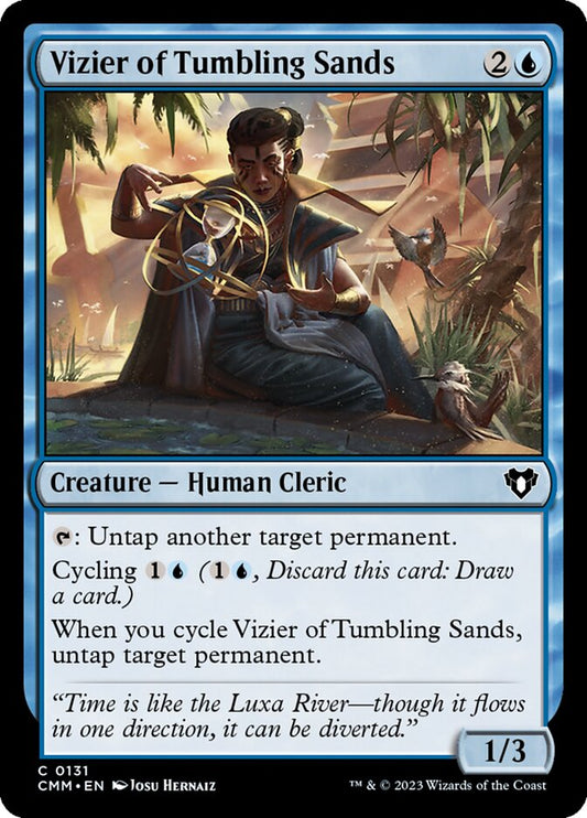 Vizier of Tumbling Sands [Commander Masters] (131)